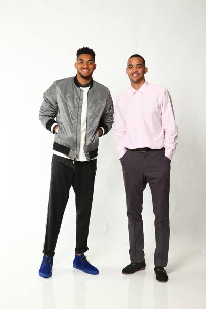 Karl Anthony Towns e Trey Lyles (Getty Images)